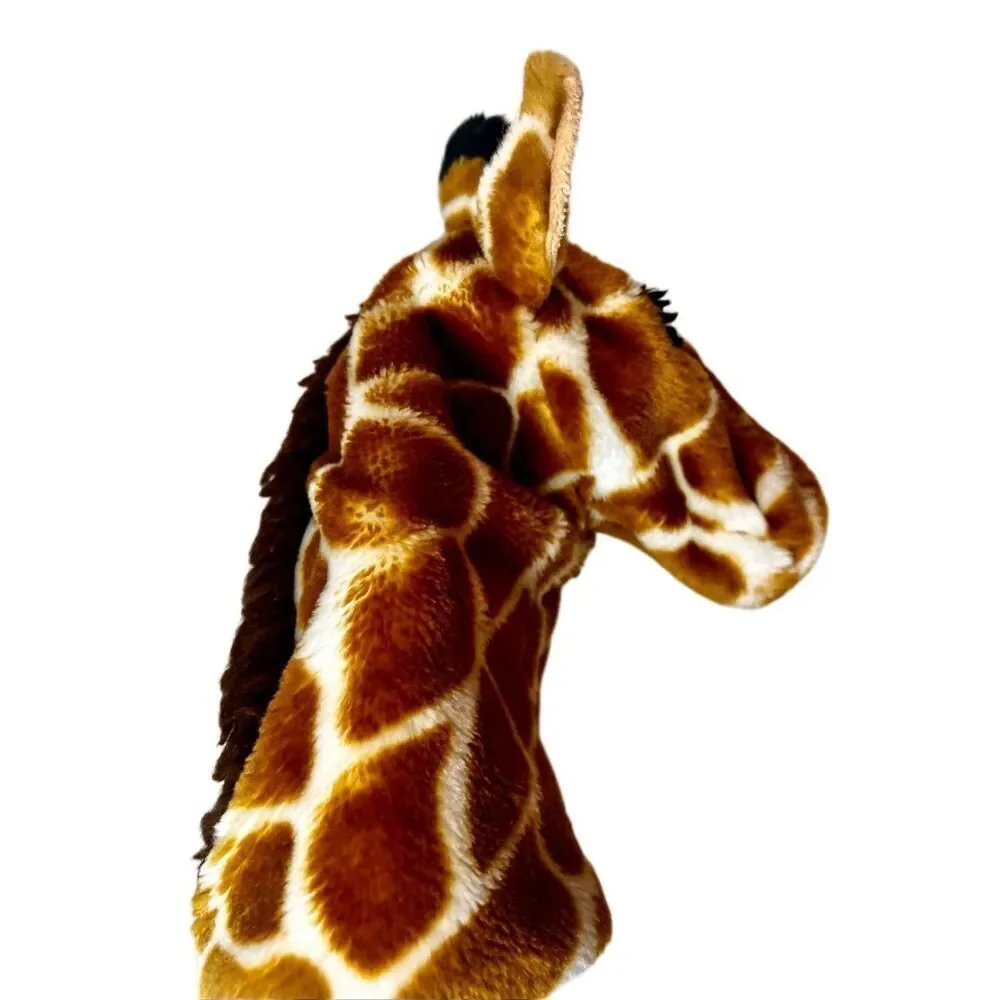 Plush Giraffe Hand Puppet Made By The Puppet Company